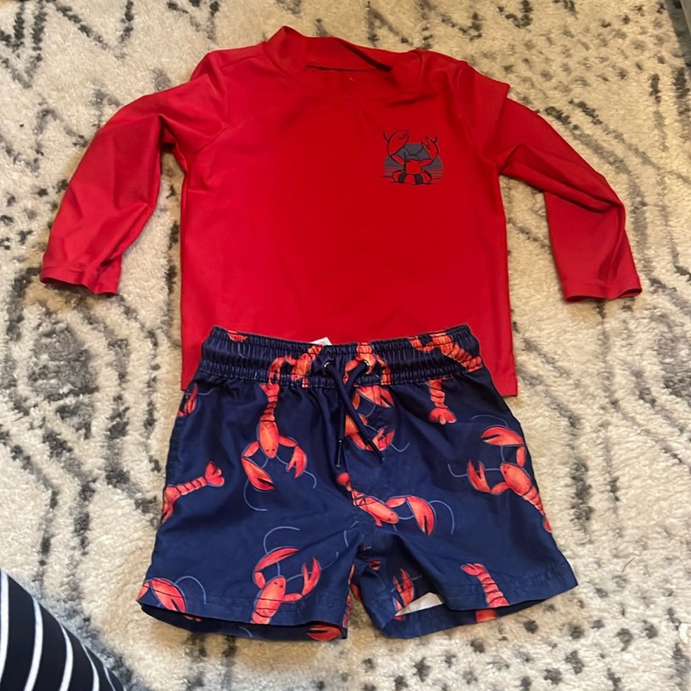 Casters toddler swim set